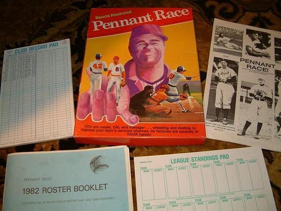 Avalon Hill Pennant Race Baseball Game